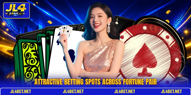 Attractive betting spots across Fortune Pair