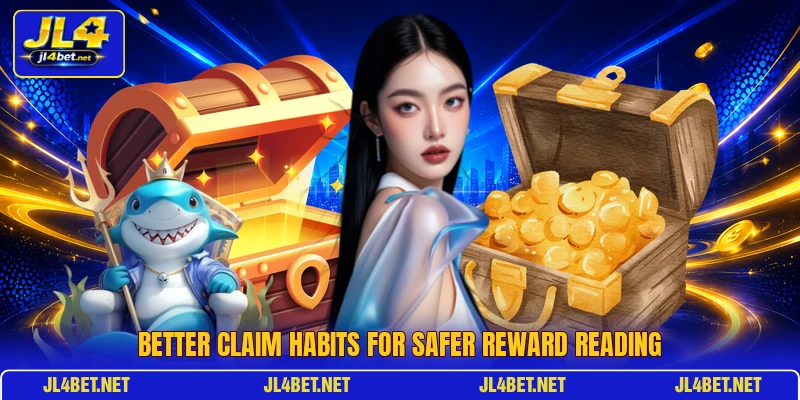 Better claim habits for safer reward reading