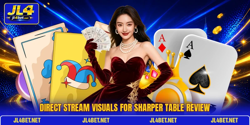 Direct stream visuals for sharper table review