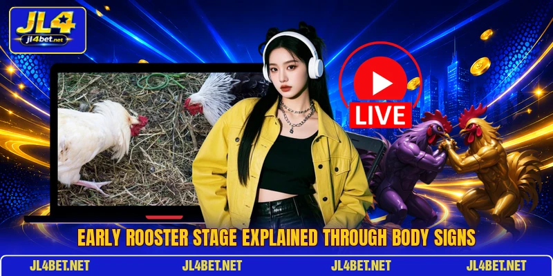 Early rooster stage explained through body signs