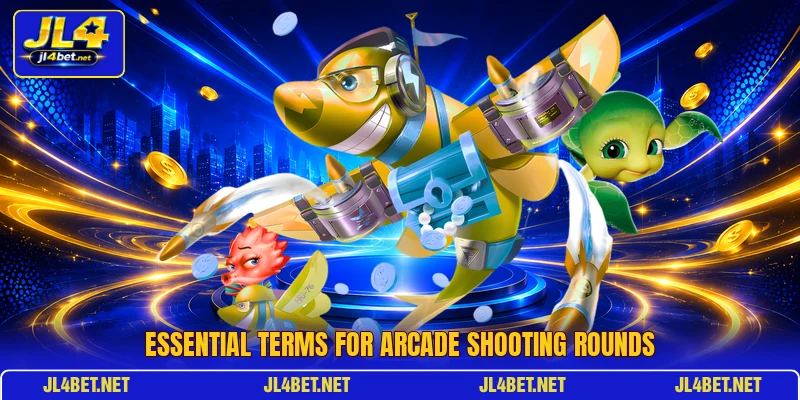 Essential terms for arcade shooting rounds