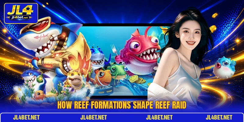 How reef formations shape reef raid