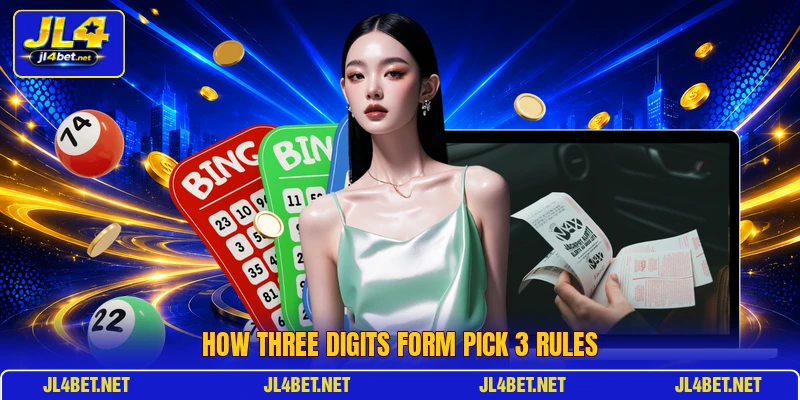 How three digits form Pick 3 rules