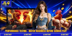 Performance Testing - Match Readiness Before Serious Play
