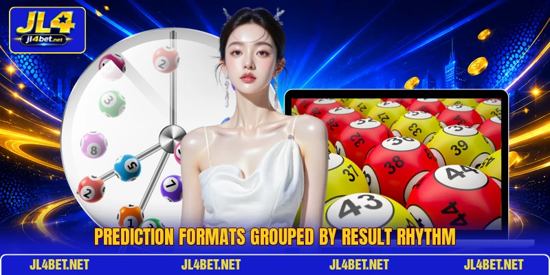 Prediction formats grouped by result rhythm