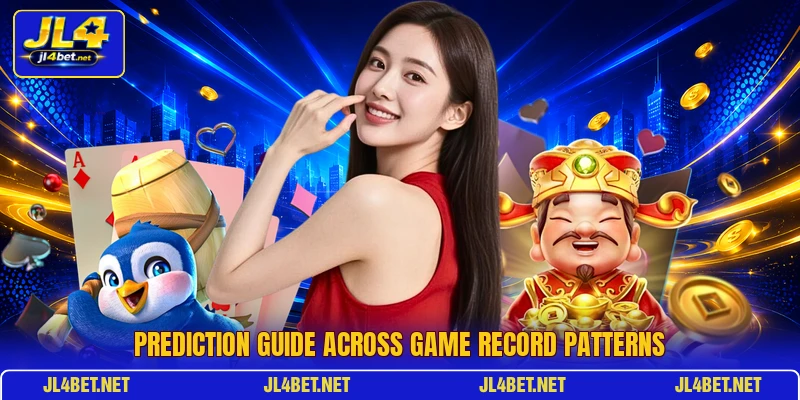 Prediction guide across game record patterns