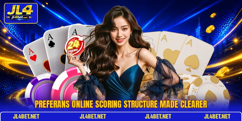 Preferans online scoring structure made clearer