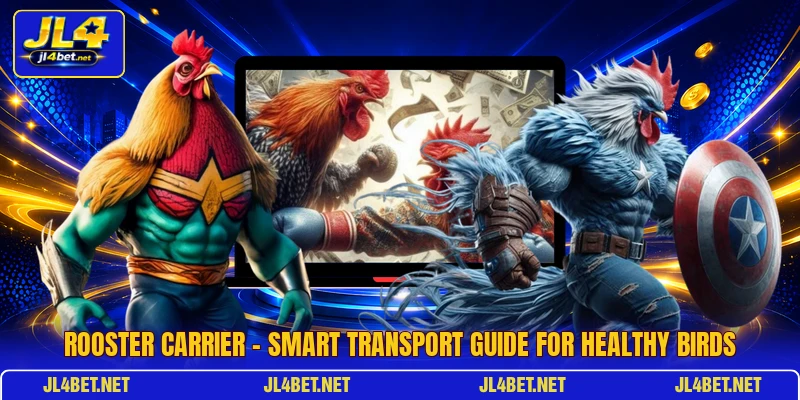 Rooster Carrier - Smart Transport Guide For Healthy Birds