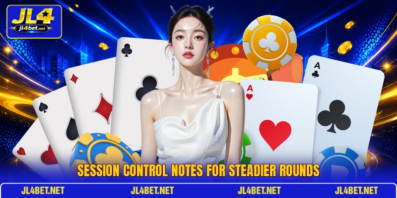 Session control notes for steadier rounds